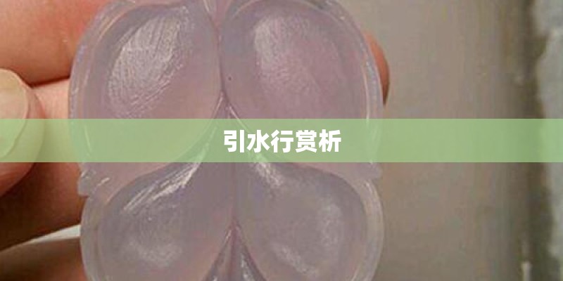 引水行赏析
