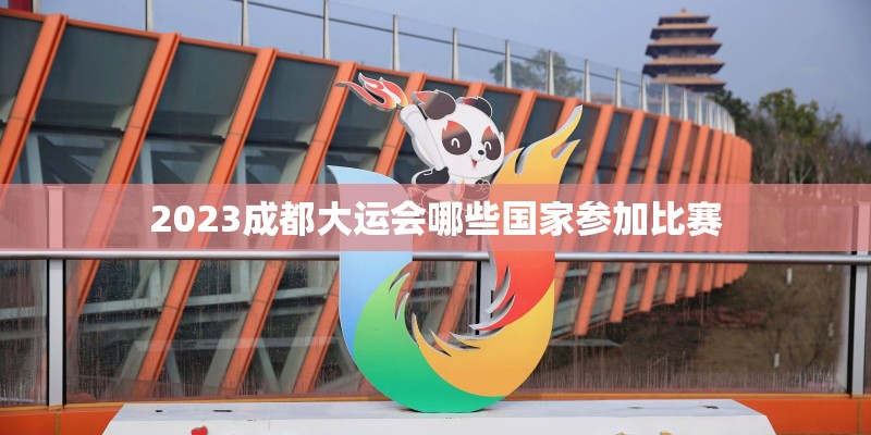 2023成都大运会哪些国家参加比赛