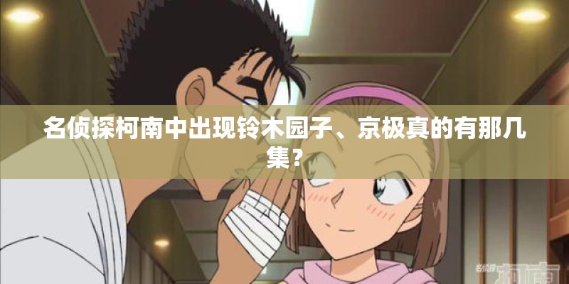 名侦探柯南中出现铃木园子、京极真的有那几集？
