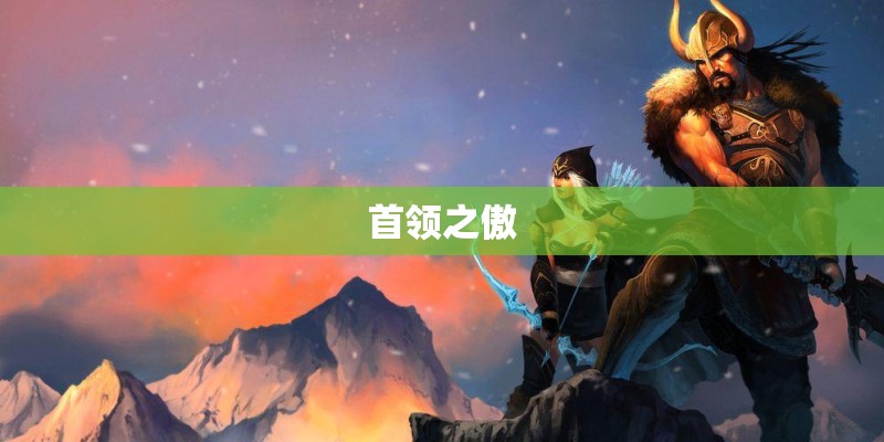 首领之傲