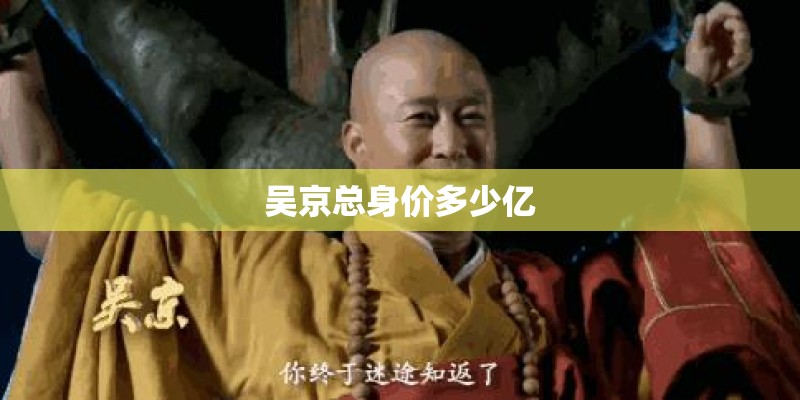 吴京总身价多少亿