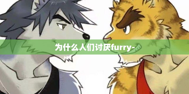 为什么人们讨厌furry-