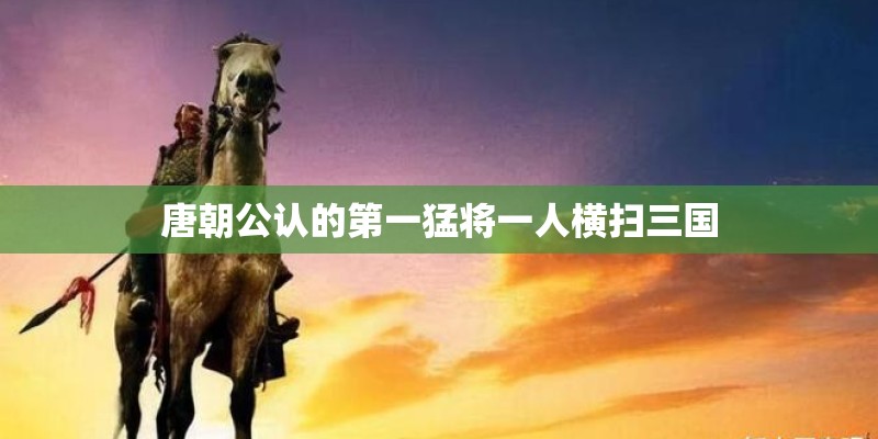 唐朝公认的第一猛将一人横扫三国 唐朝公认的第一猛将一人横扫三国