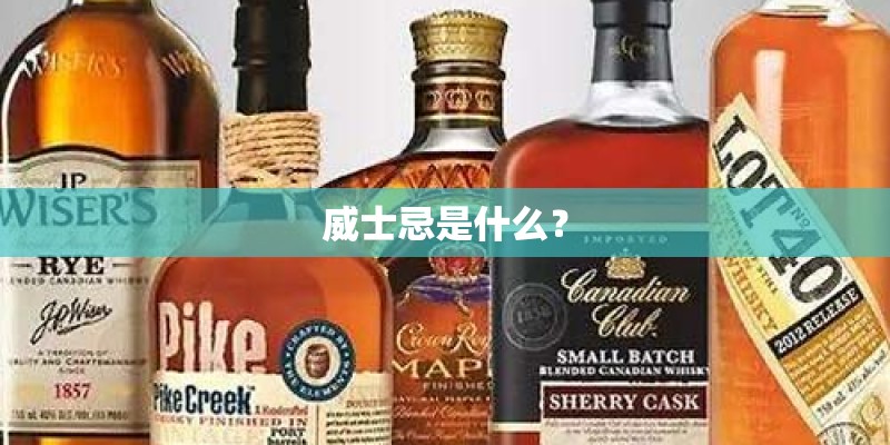 威士忌是什么？