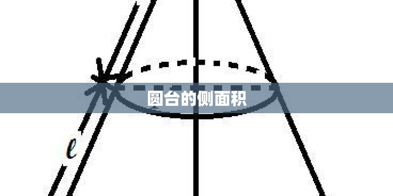 圆台的侧面积 圆台的侧面积