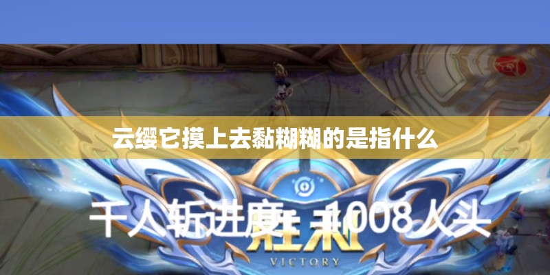 云缨它摸上去黏糊糊的是指什么