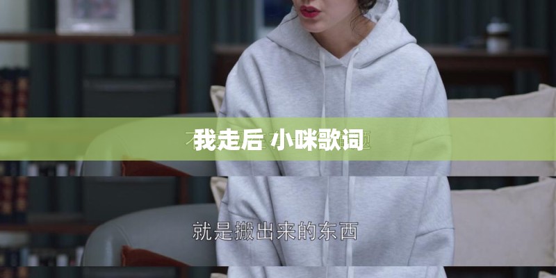 我走后 小咪歌词