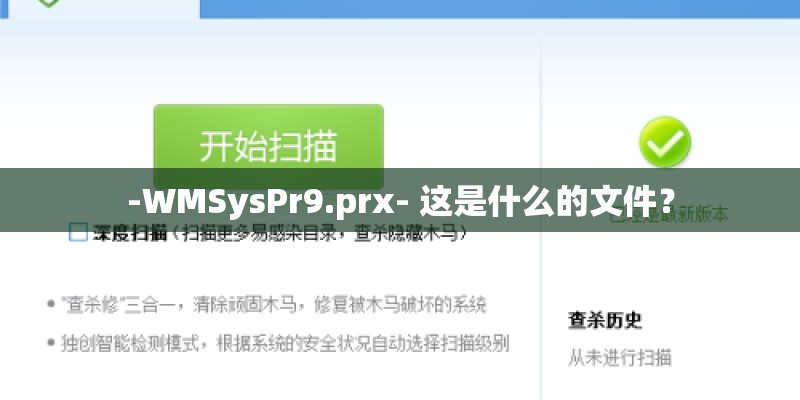 -WMSysPr9.prx- 这是什么的文件? -WMSysPr9.prx- 这是什么的文件?