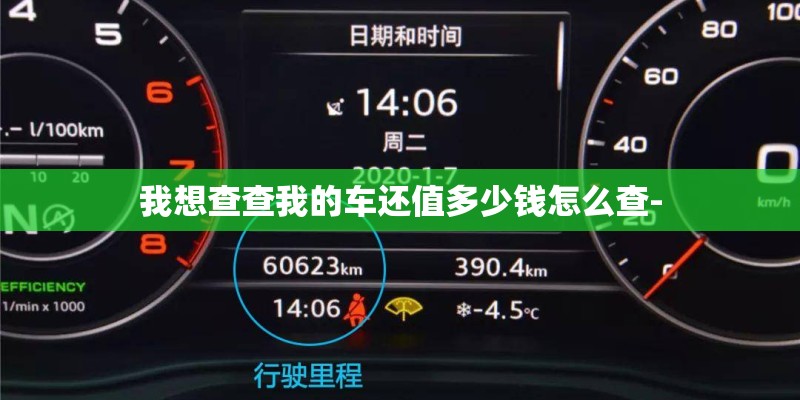 我想查查我的车还值多少钱怎么查-